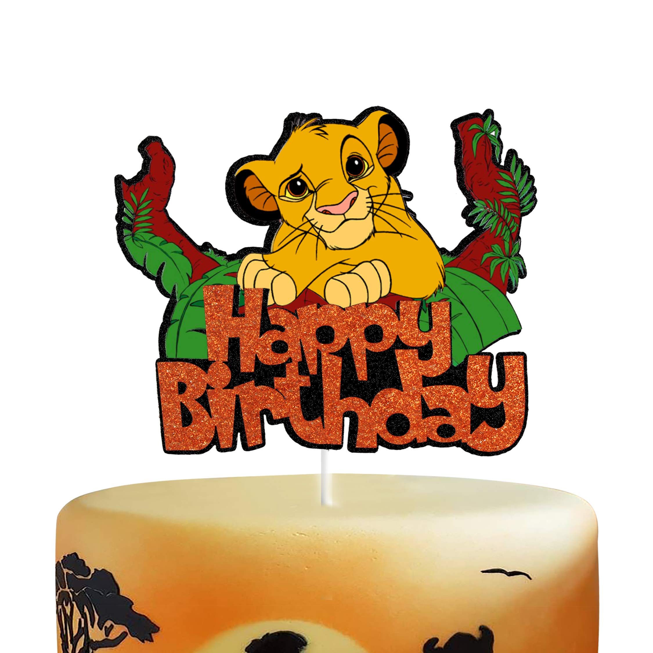 Cake Decorations For The Lion King Cake Topper Birthday Decorations Party Supplies For Children Buy Online In Haiti At Haiti Desertcart Com Productid
