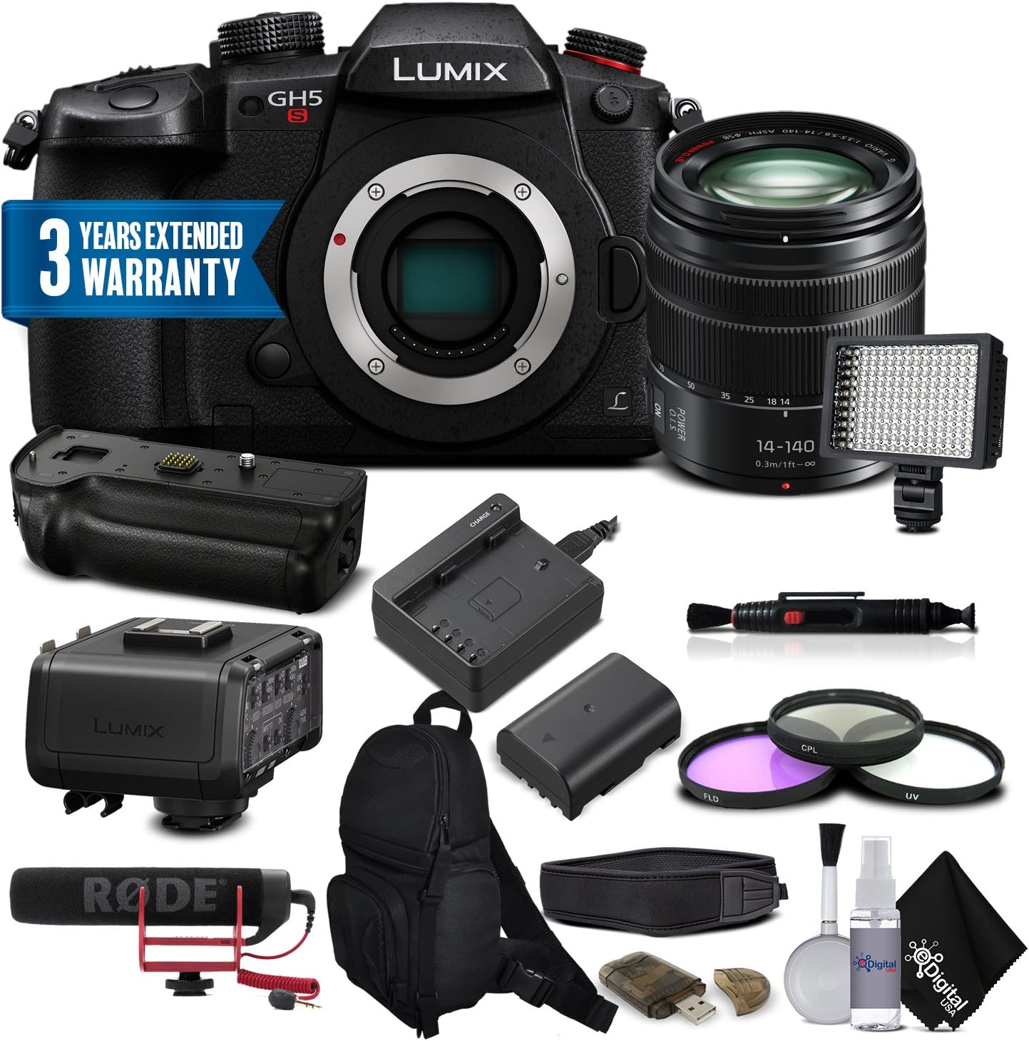 Panasonic Lumix DCGH5S Mirrorless Digital
