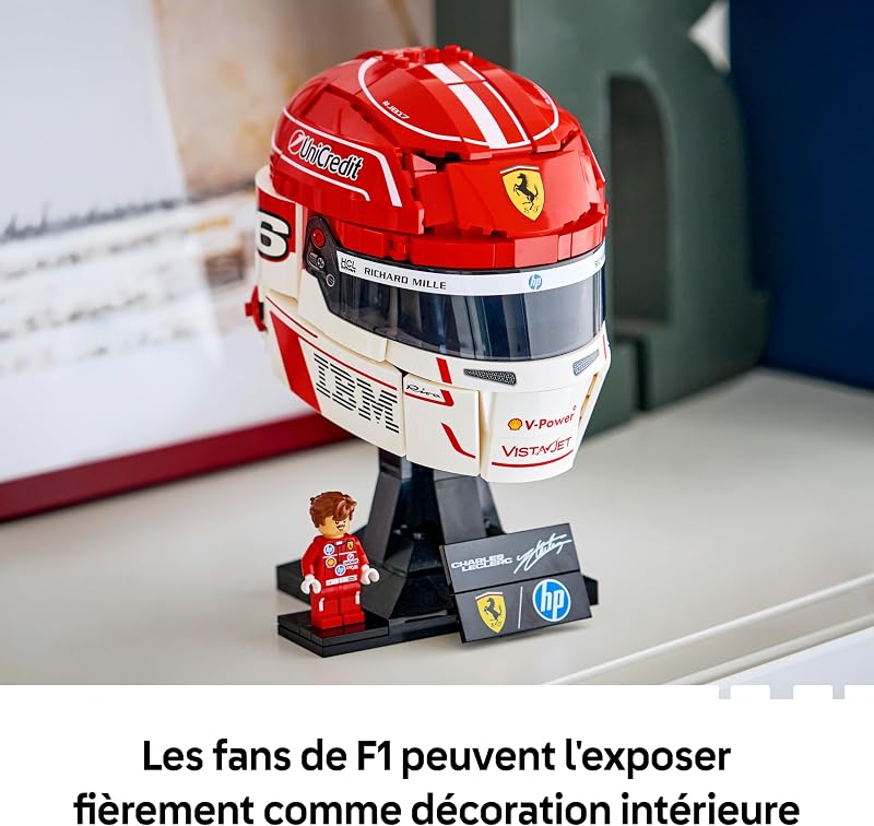 Editions Scuderia Ferrari HP Casque de Charles Leclerc 43014