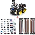ELEGOO UNO R3 Project Smart Robot Car Kit V4.0 Upgraded 37 in 1 Sensor Modules Kit 120pcs Multicolored Dupont Wire …