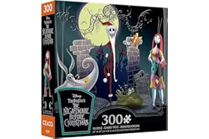 Ceaco - Disney - Tim Burton's The Nightmare Before Christmas - Santa Jack - Jigsaw Puzzle - 300 Pieces