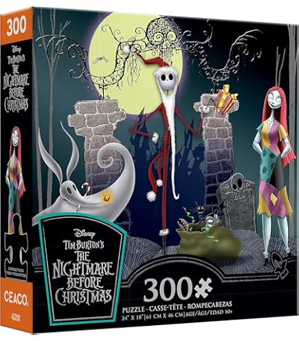 ジャックスケリントン パズル (300ピース) Amazon.com: Ceaco - Disney - Nightmare Before Christmas