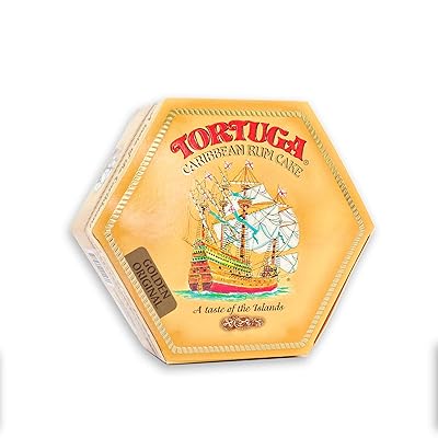 TORTUGA Caribbean Original Rum Cake with Walnuts - 16 oz Rum Cake - The Perfect Premium Gourmet Gift for Gift Baskets, Parties, Holidays, and Birthdays - Great Cakes for Delivery