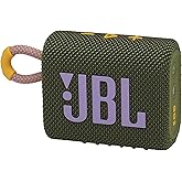 JBL Go 3 - Portable Mini Bluetooth Speaker, big audio and punchy bass, IP67 waterproof and dustproof, 5 hours of playtime, sp