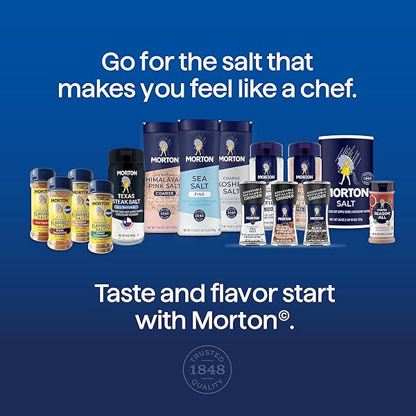 MORTON GOURMET FLAVORED SALT SWEET ITALIAN HERB, 5.2OZ