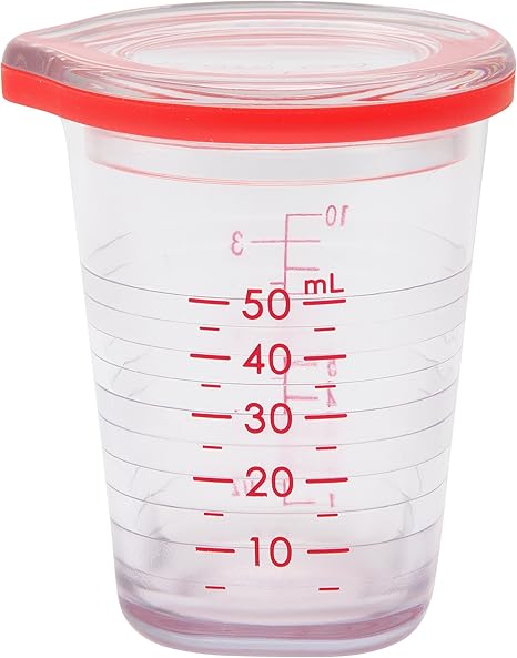 Amazon Co Jp マーナ Marna ドレッシング計量カップ 50ml 手作りドレッシング レシピ付き K677 ホーム キッチン