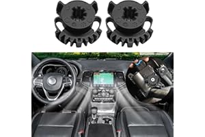 RGOAANC 2PCS HVAC Blend Door Gear Kit, Air Door Actuator Gear Kit, 68214880AA Heater AC Actuator Gear Cog, Car Accessories Compatible with Dodge Durango 2011-2017, Grand Cherokee 2011-2016 (2PCS)