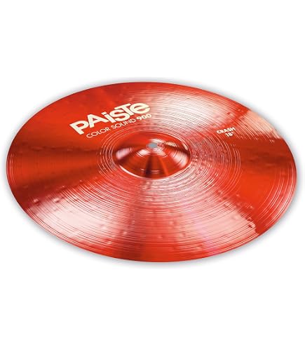 Amazon.com: Paiste 10 Inches Color Sound 900 Red Splash Cymbal