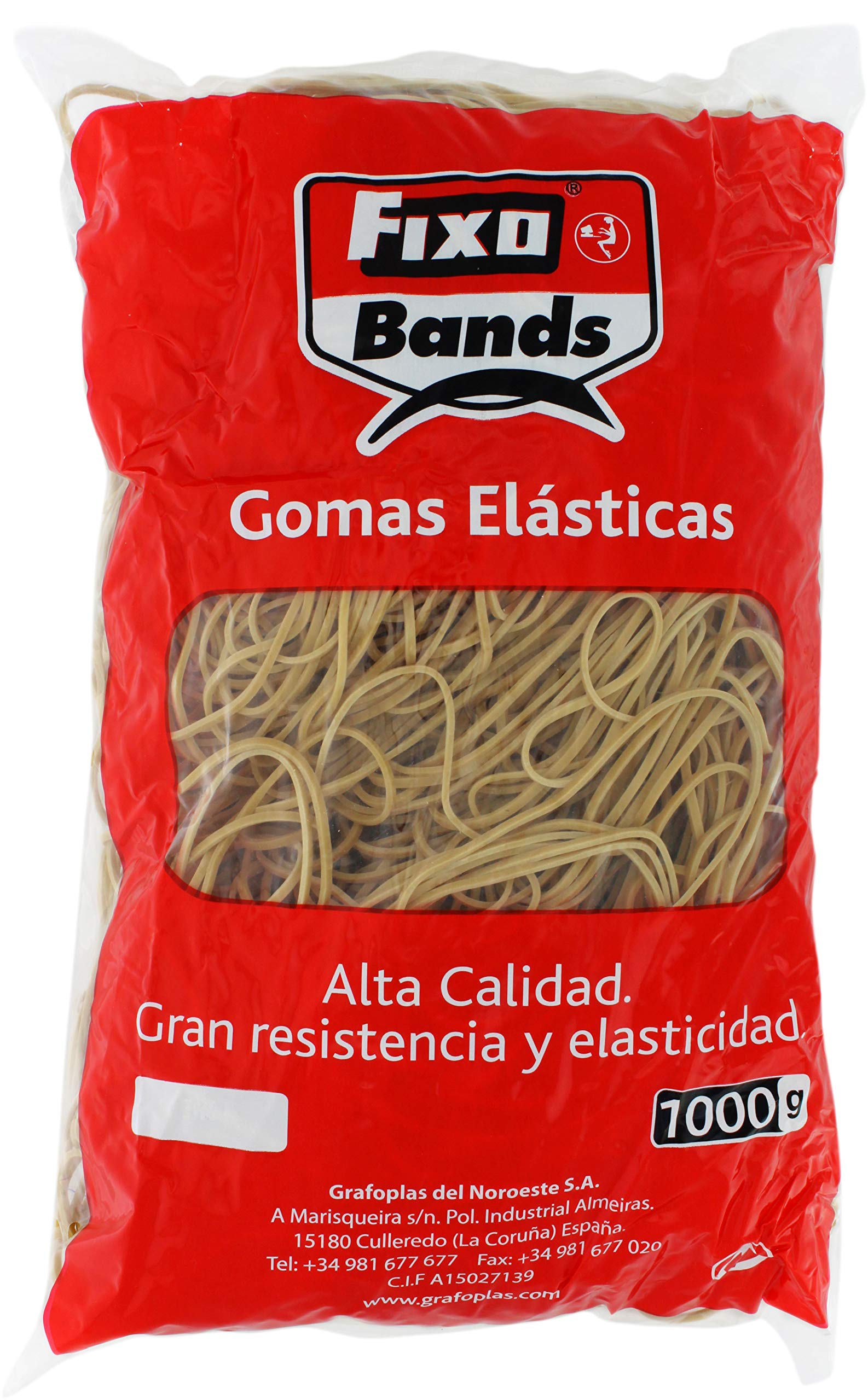 Fixo Elastic Bands B/1000g No.140