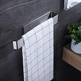 YIGII Towel Holder 26CM Self Adhesive Stainless Steel No Drilling view 4