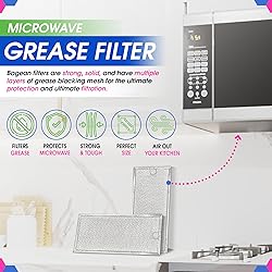 Microwave Filter Replacement 13.3" x