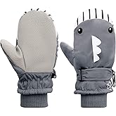 American Trends Toddler Mittens Winter Snow Glove waterproof mitten Warm Fleece Kid Ski Gloves for Boys Girls
