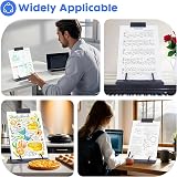 Powerking Paper Stand Document Holder with 7 Adjustable Angles Desk Organizer view 7