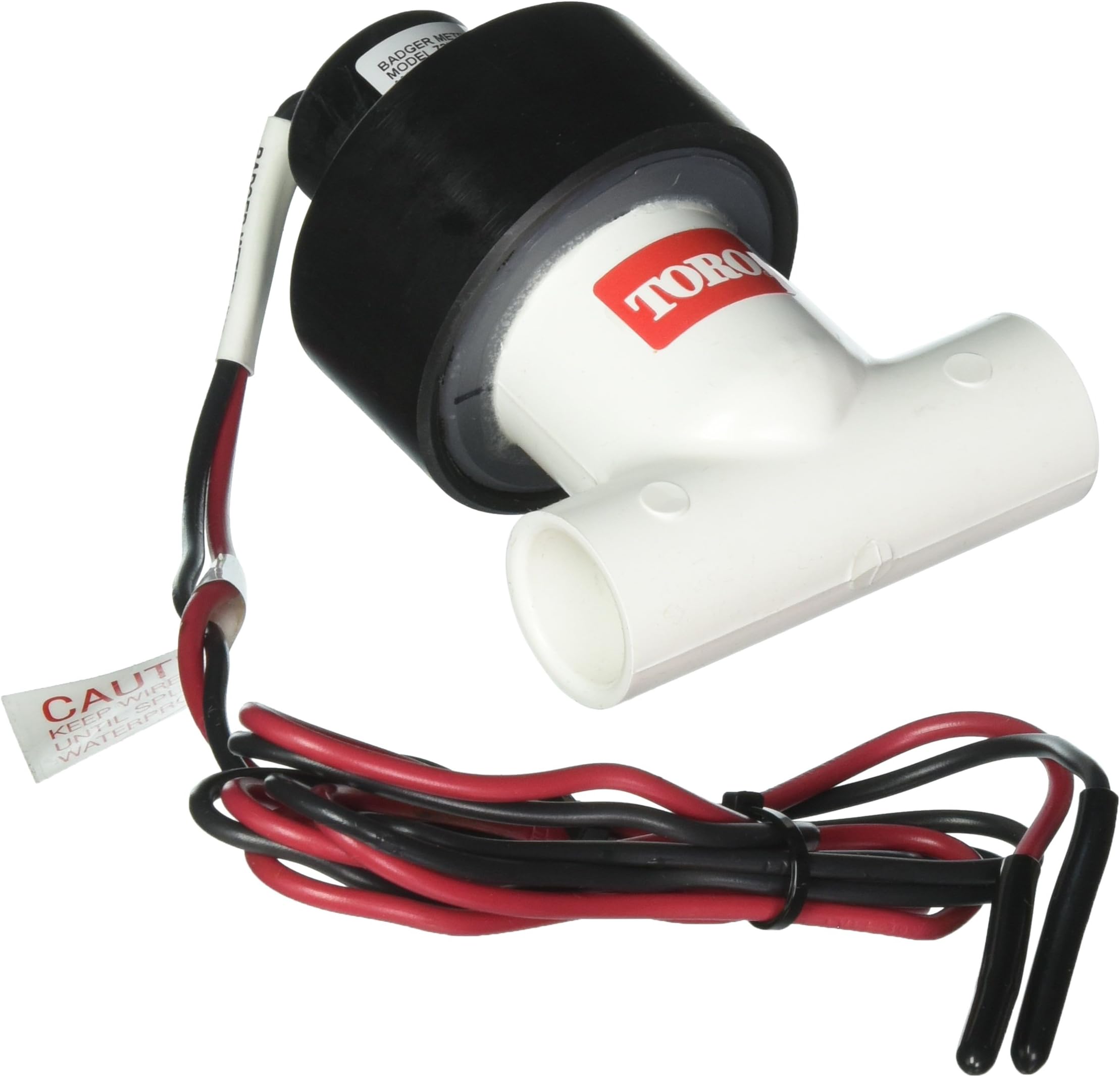 Toro Plastic Tee TFS-050 Flow Sensor, 1/2"