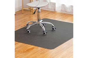 Baroyal Office Chair Mat for Hardwood Floor Under Desk Computer Rolling Chair Mat for Wood/Tile Floor Non-Slip Heavy Duty Desk Rug PVC Plastic Hard Floor Protector 36" x 48" (Espresso)