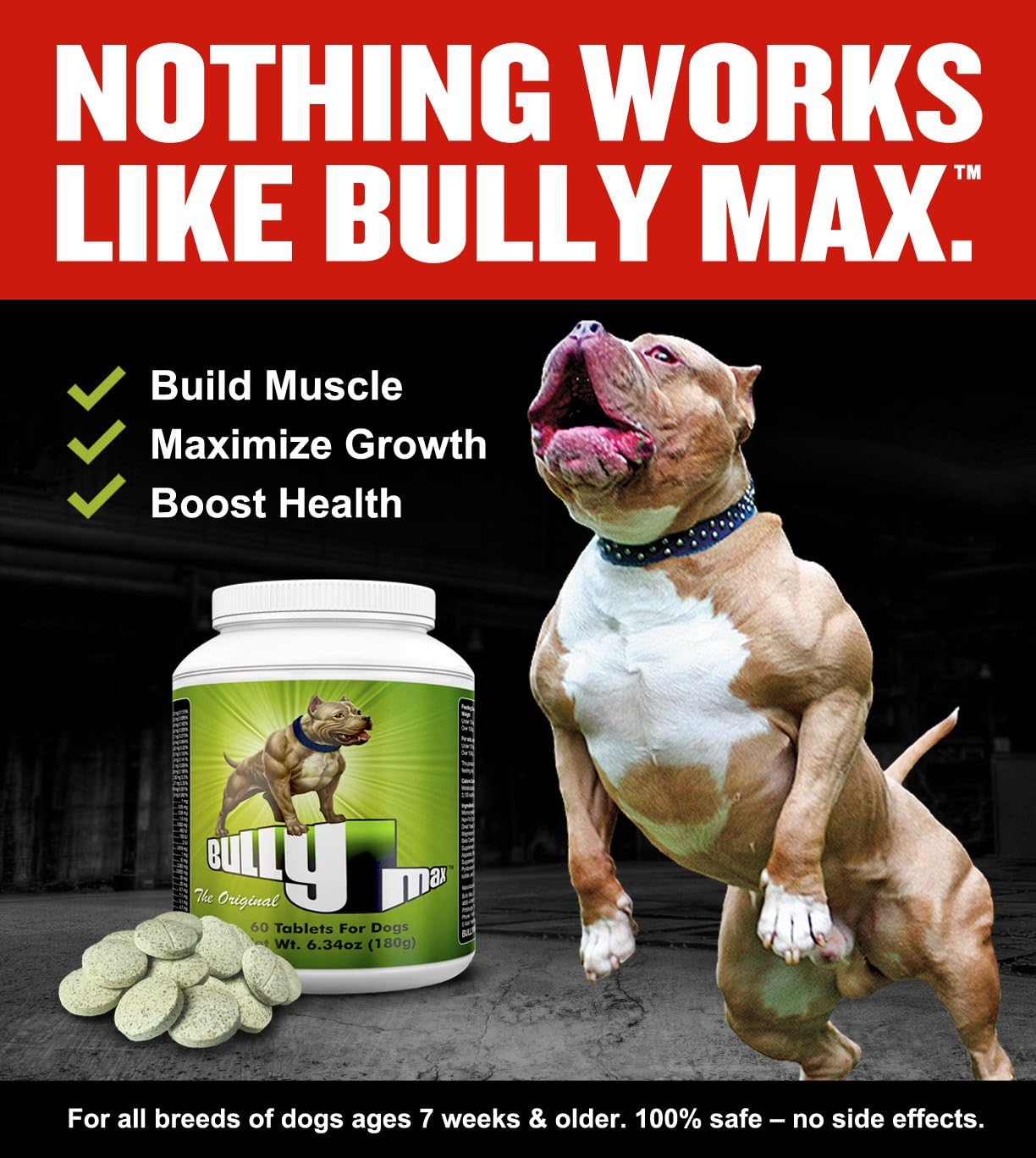 Bully Max Muscle Builder 60 Tablets