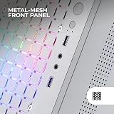 Mars Gaming MC-CORE Ultractompact MicroATX Gaming Case White view 2