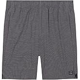 Billabong Boys Crossfire Elastic Waist Pull-on Hybrid Shorts, Water Friendly