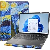 Alapmk Protective Case for Lenovo Chromebook 14 Gen 11/Chromebook m 14 Gen 11/Yoga 9i 2-in-1 Aura Edition 14 Gen 11,Case for HP EliteBook 6 G1aN G2iR G2ah G2a 14/ProBook 4 G2i G2a G2ah G2iR 14,Starry