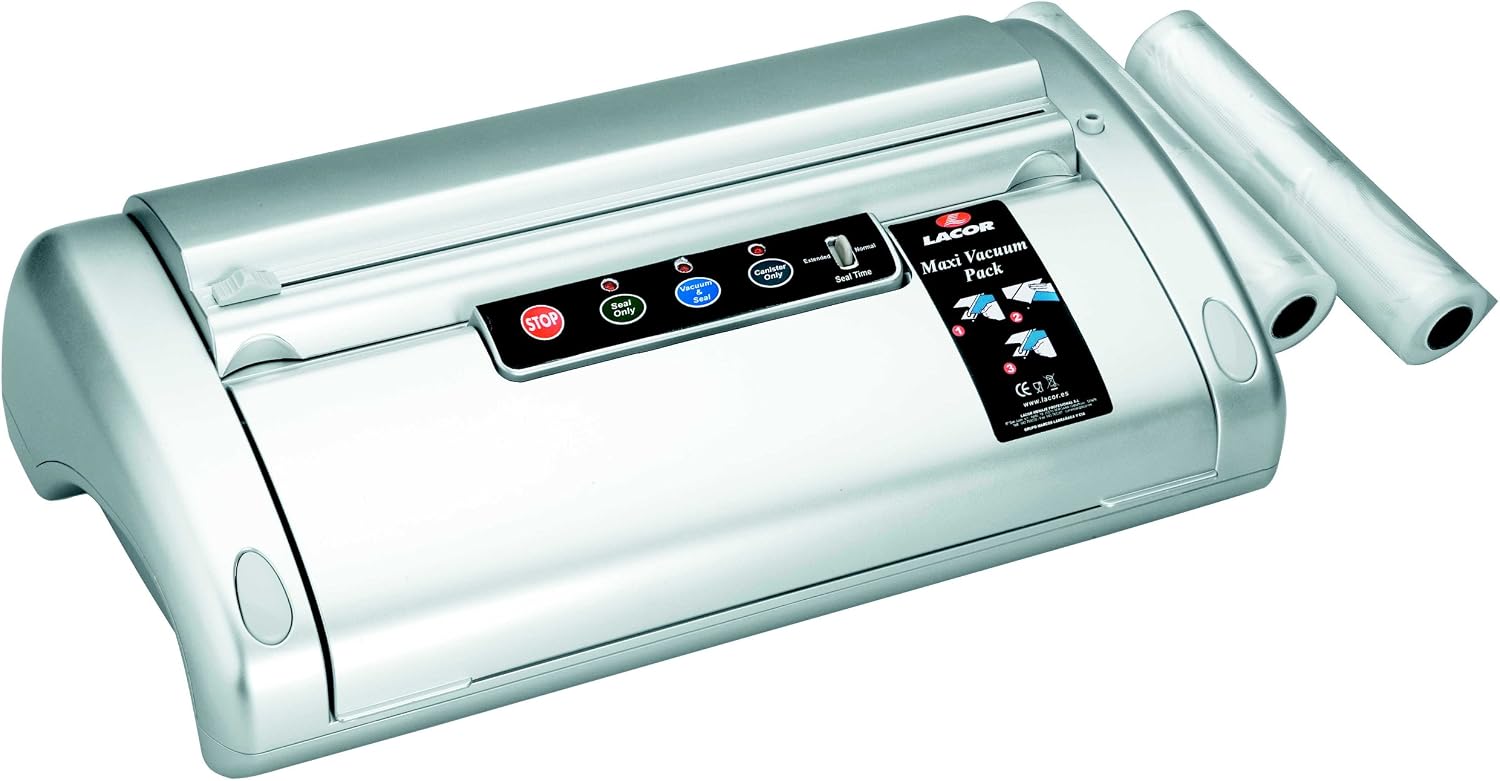 Machine Sous Vide LACOR 69050 - 110W - Sacs Inclus - Conservation Aliments - Usage Domestique