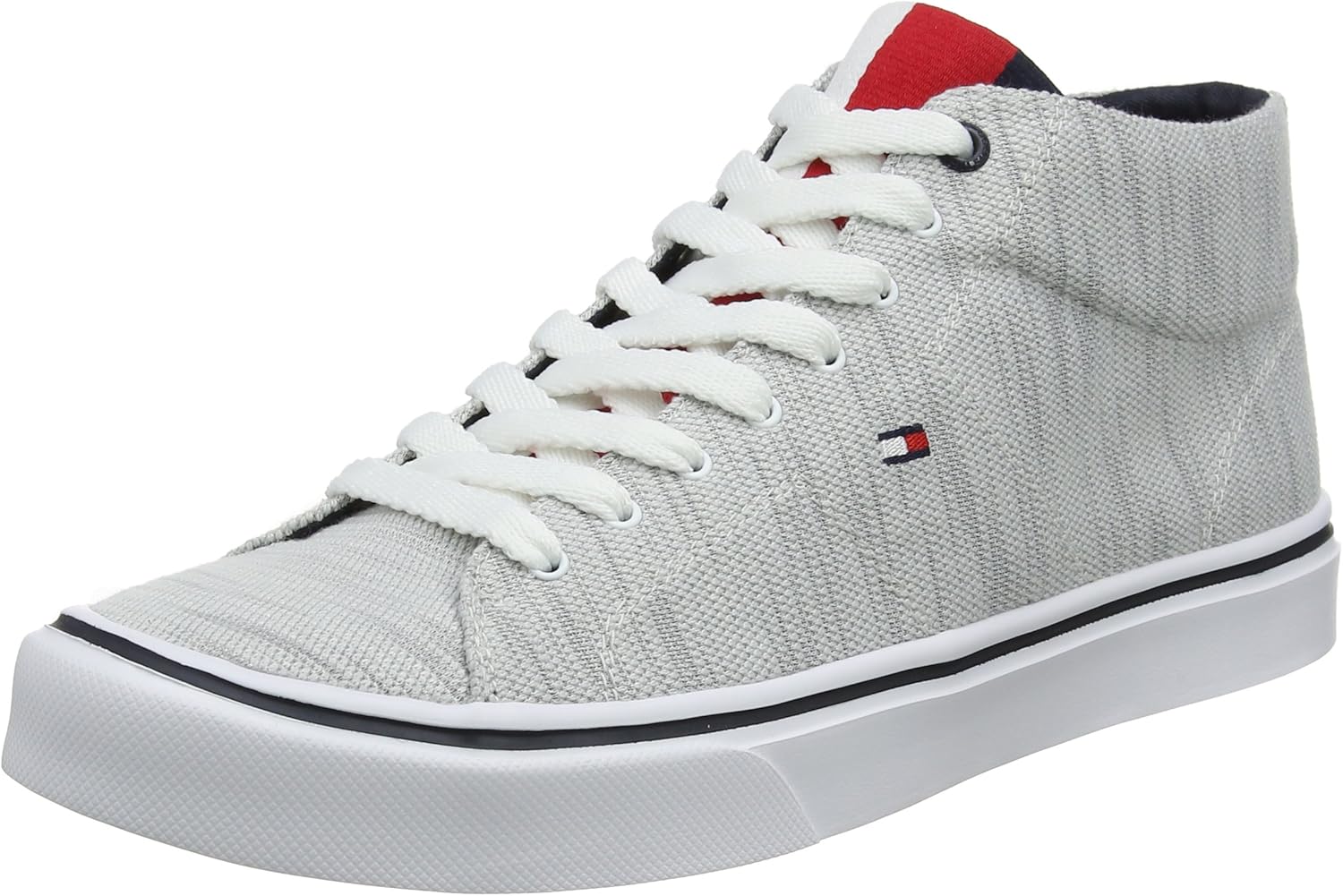 tommy hilfiger mid cut sneakers