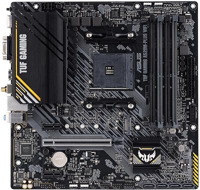 ASUS TUF GAMING A520M-PLUS WiFi AMD AM4 Micro ATX Motherboard 3rd Gen Ryzen M.2