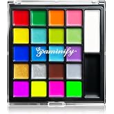 Paminify 22 Colors Oil Based Face Body Paint Palette,Professional Face Painting Kit,Halloween Non Toxic Facepaint Makeup for School Events Zombie Clown SFX Cosplay Costumes Party Art Stage Festival
