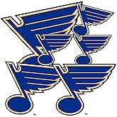 Desert Cactus St. Louis Blues Sticker NHL Team National Hockey League Vinyl Decal Laptop Water Bottle Car Scrapbook Sheet (Type 3 - Main Logo)