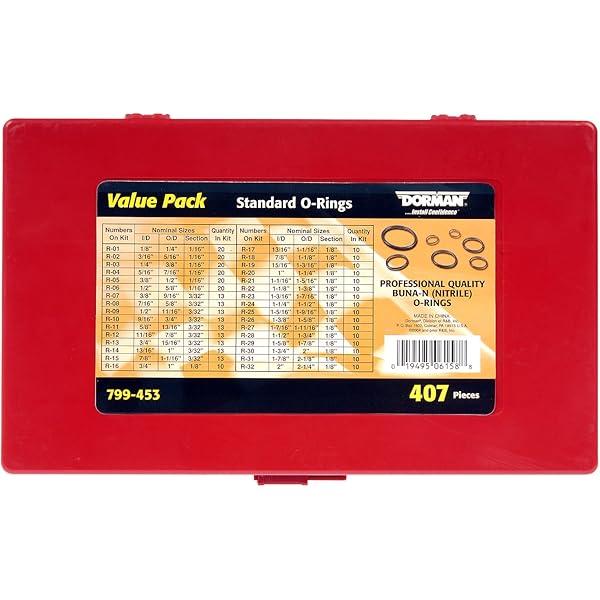 Amazon Com Dorman 799 453 Standard O Rings Value Pack 32 Sku 407 Piece Automotive