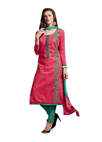 Oomph! Womens Cotton Dress Material