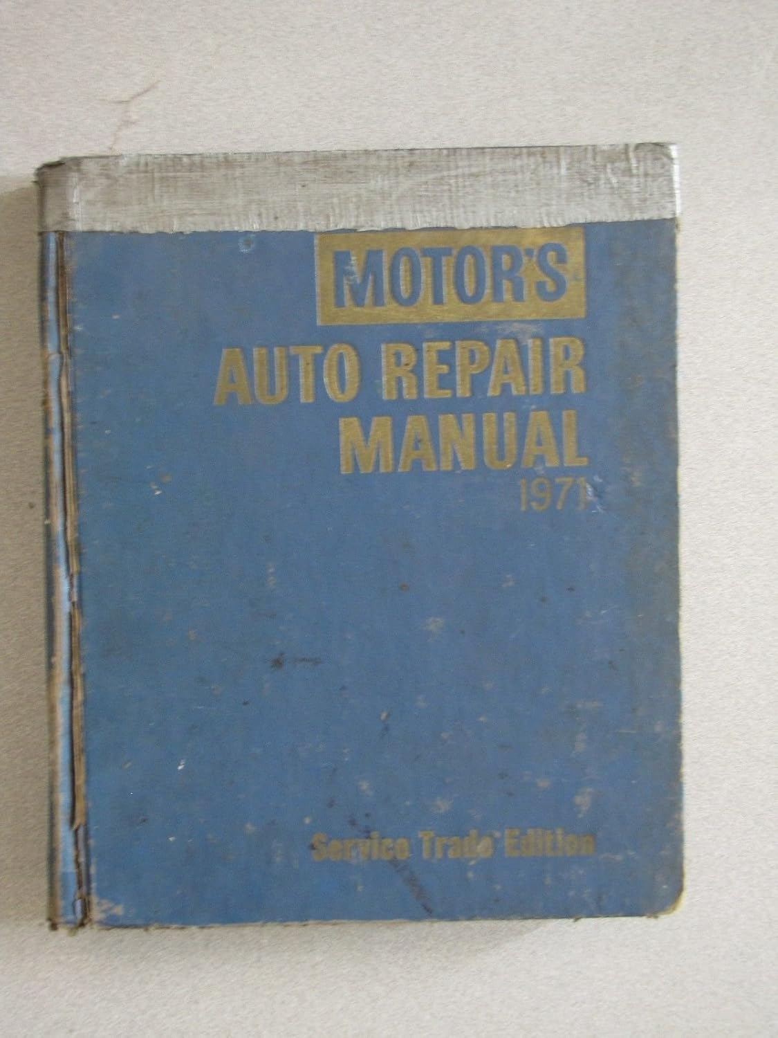 Amazon.com : 1965-1971 MOTOR Auto Repair Manual - 34th Edition : Everything  Else