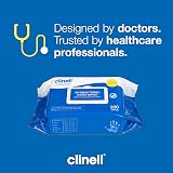 Clinell Antimicrobial Hand Wipes 200 Wipes Alcohol Free Dermatologically Tested view 5