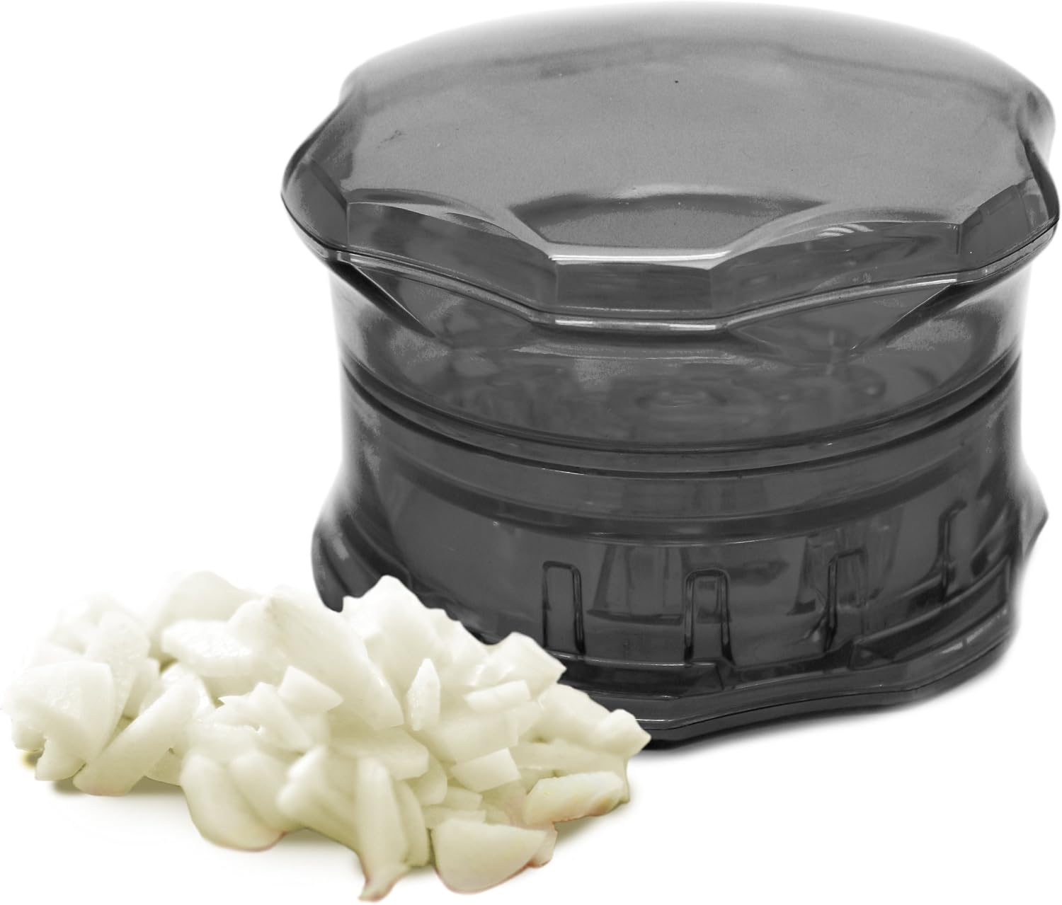 Nerthus FIH 318 Garlic grinder, 9 x 7 x 7 cm, Grey - Image 3