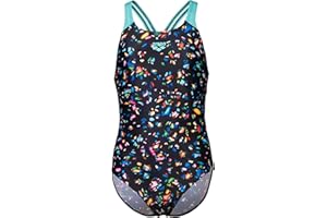 ARENA Girls Performance Confetti Swim Pro Back Athletic One Piece Swimsuit