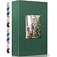popotop Photo Album 4x6-420 Photos Photo Books with 420 Horizontall Pockets,Linen Cover Albums for Family Wedding Anniversary Baby Vacation Pictures