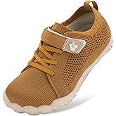 LeIsfIt Kids Girls Boys Shoes Wide Barefoot Shoes Kids Anti-Slip Sneakers Lightweight Hiking Sneakers for Toddler Little Big Kid
