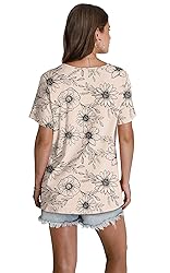 WEESO Womens Summer Tops 2025 Short Sleeve T Shirts