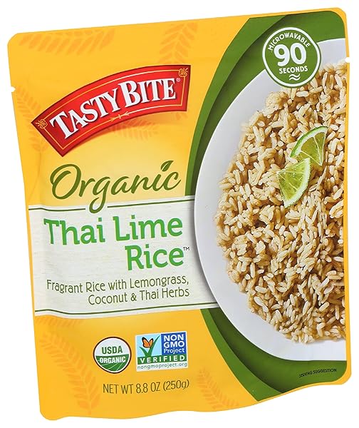 TASTY BITE, THAI LIME RICE, 8.8 OZ