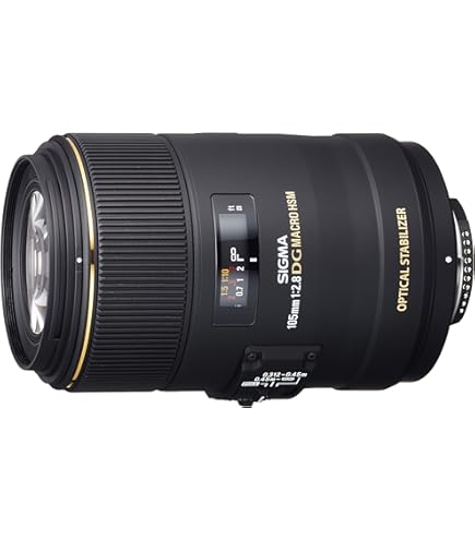 Amazon.com : Sigma 258306 105mm F2.8 EX DG OS HSM Macro Lens