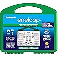 Panasonic KJ17MCC82A eneloop Power Pack, 8AA, 2AAA, 2 C Adapters, 2 D Adapters, Advanced Individual Battery Charger and Plastic Storage Case