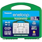 Panasonic KKJ17MCC82A KKJ17MCC82A Eneloop Power Pack, New 2100 Cycle, 8AA, 2AAA, 2 "C Spacers, 2 "D Spacers, Advanced Individ