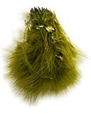 Creative AnglerStrung Marabou Bird Feathers for Tying Fly Fishing Flies - Fly Tying Accessories - Perfect Choice for Tail & Wings and Easy to Tie On The Lure