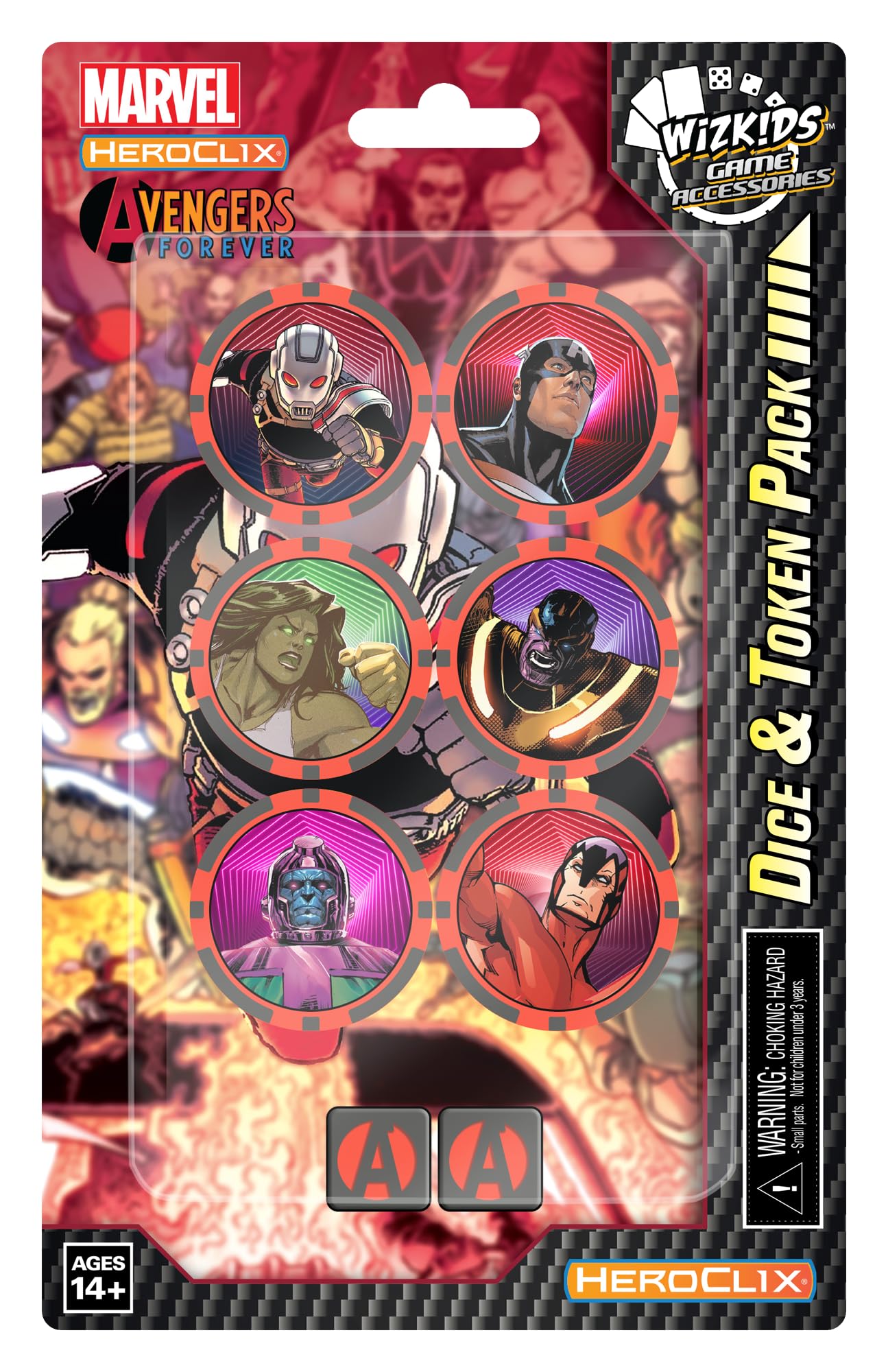 Marvel HeroClix: Avengers Forever Dice and Token