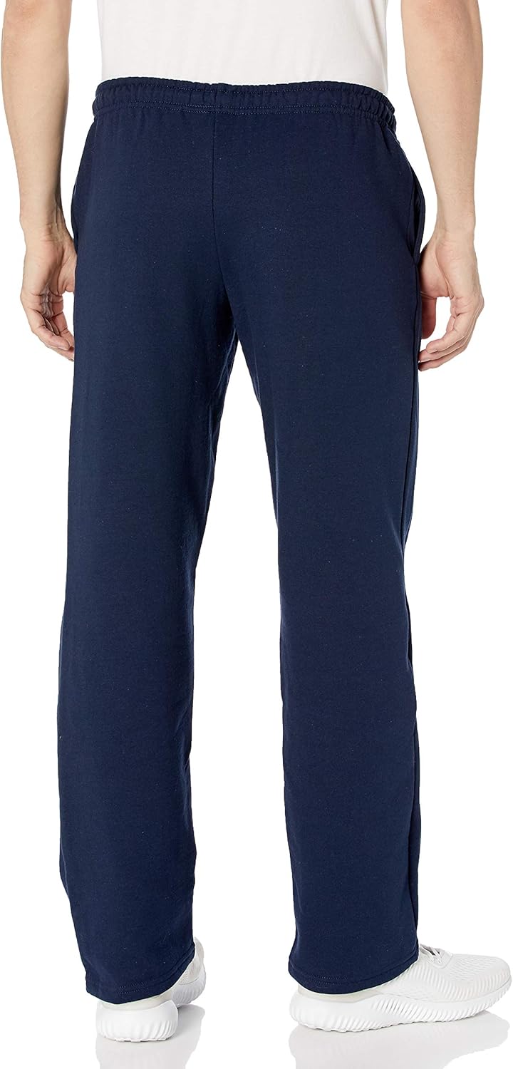 Gildan Men's Fleece Open Bottom Pocketed Pant at  Men’s Clothing store