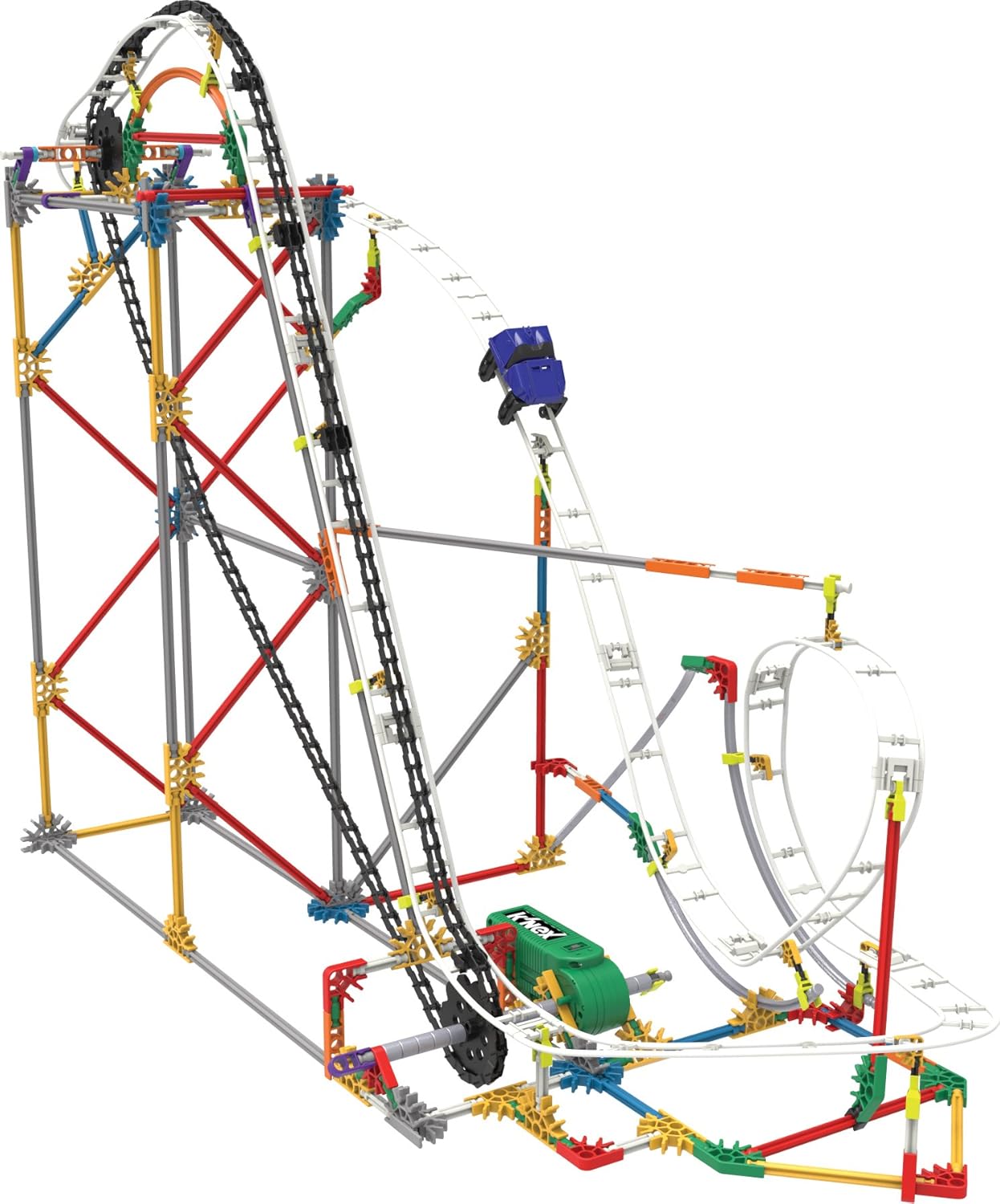 knex bionic blast roller coaster