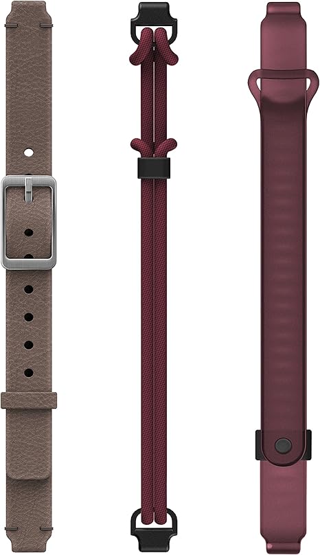Misfit Ray Rebel 3 Taupe Leather Wine Sport And Wine Paracord Bands Amazon Co Uk Sports Outdoors