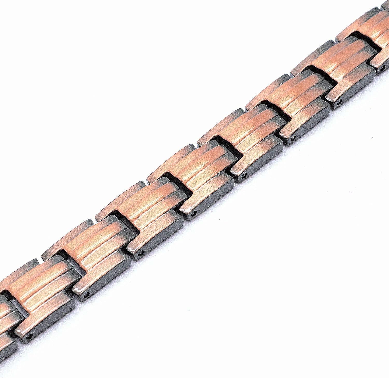 MagnetRX Women's Pure Copper Magnetic Therapy Bracelet Ultra Strength Double Magnet Pain Relief for Arthritis and Carpal Tunnel: Health & Personal Care