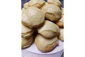 THE BRITTLE BOX CANDY COMPANY Italian Lemoncello (lemon Iced Cookies) 2 DZ"An Italian Classic", Cookies Made to order