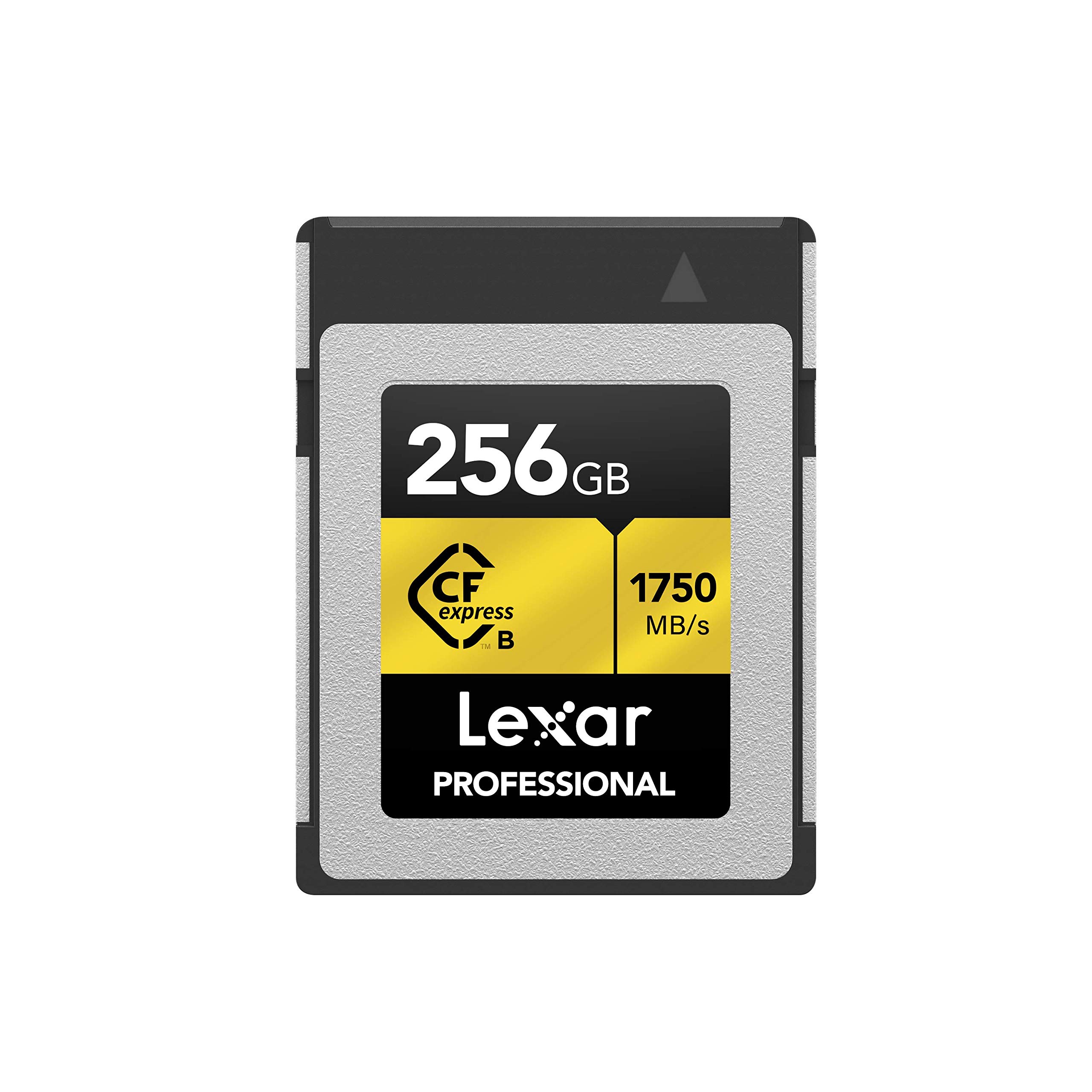 Lexar 256GB Professional CFexpress Type B Memory Card GOLD Series, Up To 1750MB/s Read, Raw 8K Video Recording, Supports PCIe 3.0 and NVMe (LCXEXPR256G-RNENG)