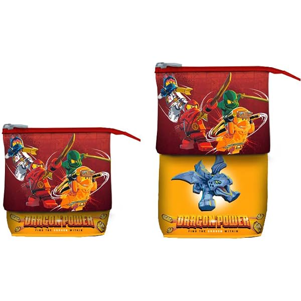 Amazon.com: IQ LEGO Ninjago Molded Pencil Case - Kai (53325), 1